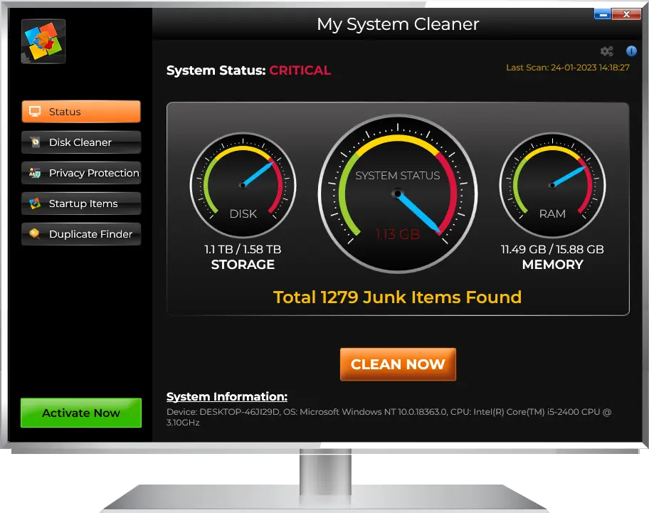my-system-cleaner My System Cleaner