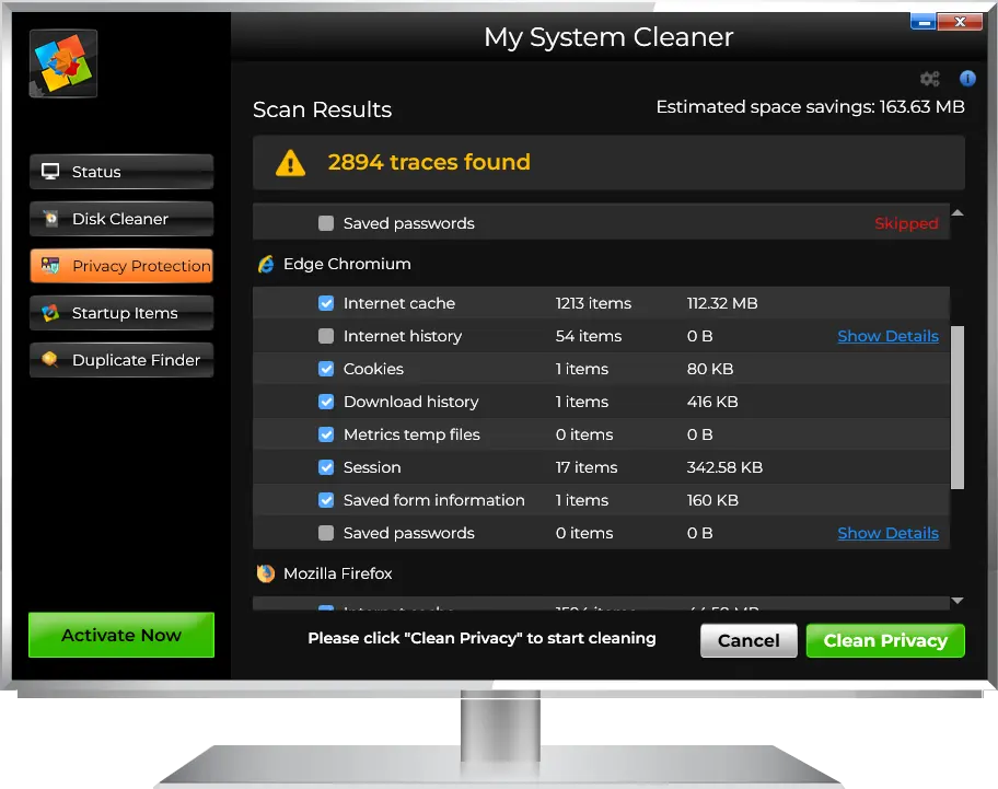 my-system-privacy-protection My System Privacy Protection